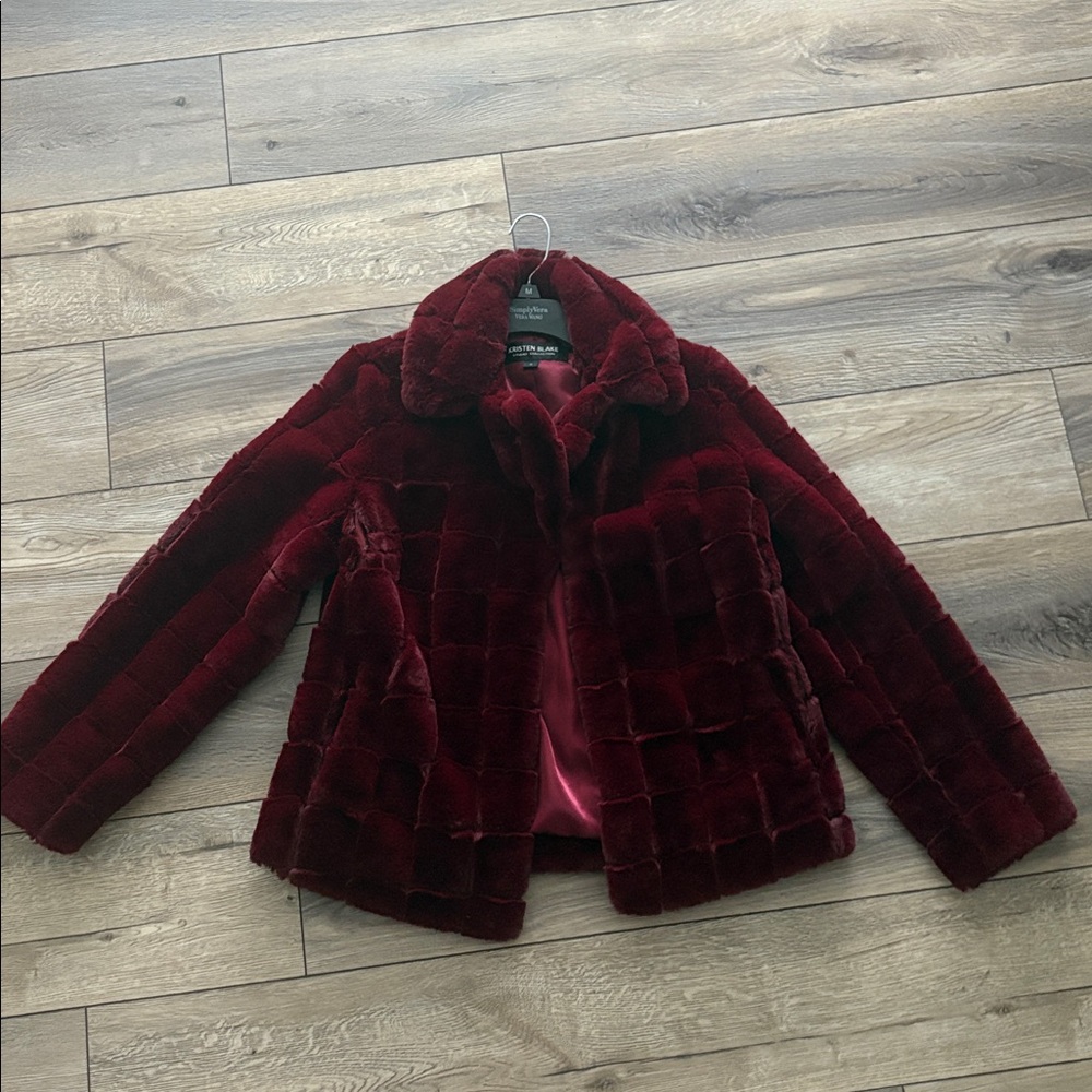 Kristen Blake faux fur jacket